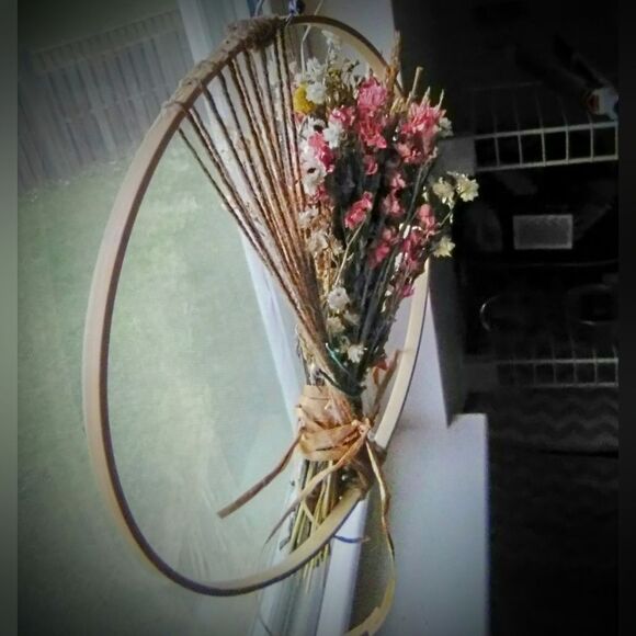 Dried flower Wreath - Picture 4 of 4